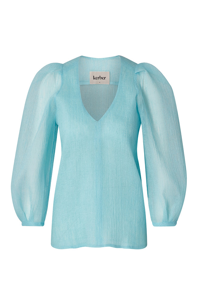 Ocean blouse linen