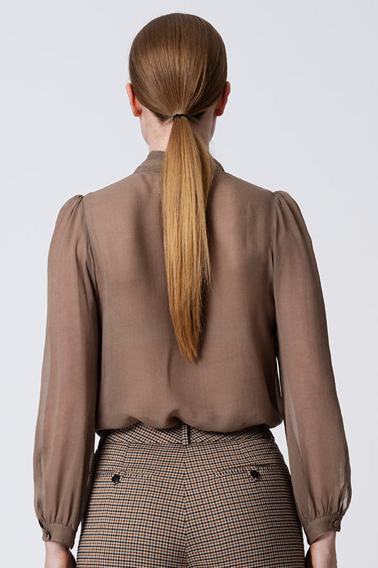 Empire Blouse Oyster