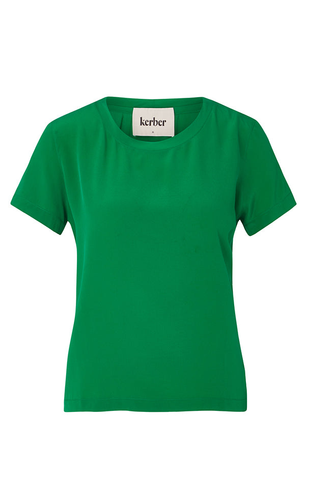 T-shirt silk green