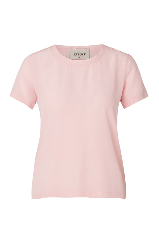 T-shirt silk pink